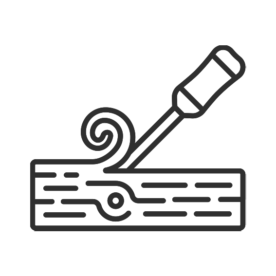 legno intagliato di qualità