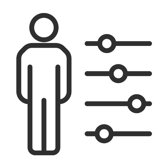 personalizzazione in base alle scelte del cliente