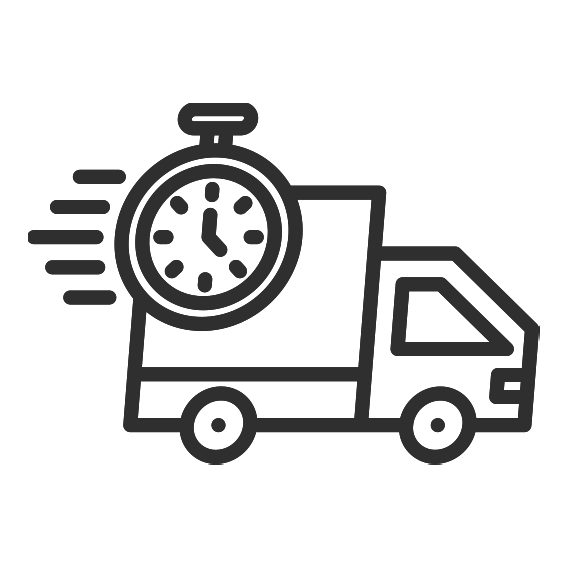 camion in orario in consegna